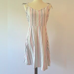 GAP Slim Cami Multi Stripe Sundress